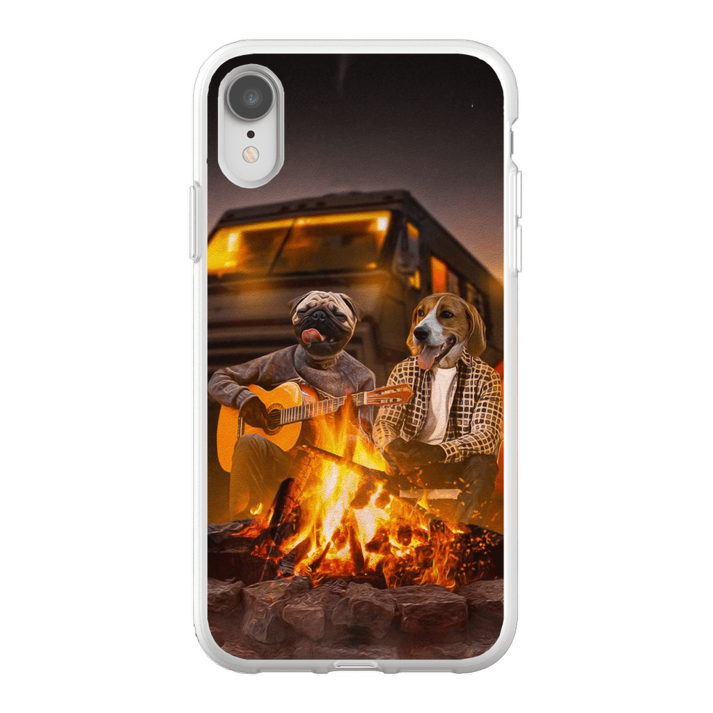 &#39;The Campers&#39; Personalized 2 Pet Phone Case