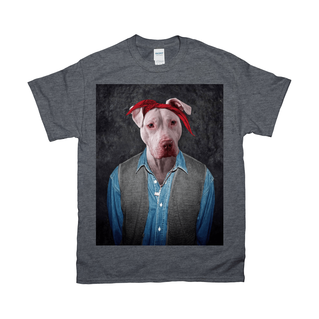 Camiseta personalizada para mascotas &#39;2Pac Dogkur&#39;