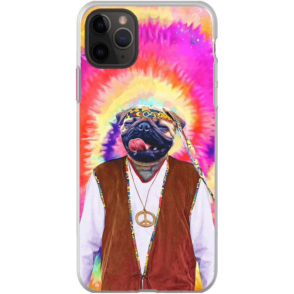 &#39;The Hippie (Male)&#39; Personalized Phone Case