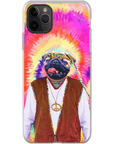 'The Hippie (Male)' Personalized Phone Case