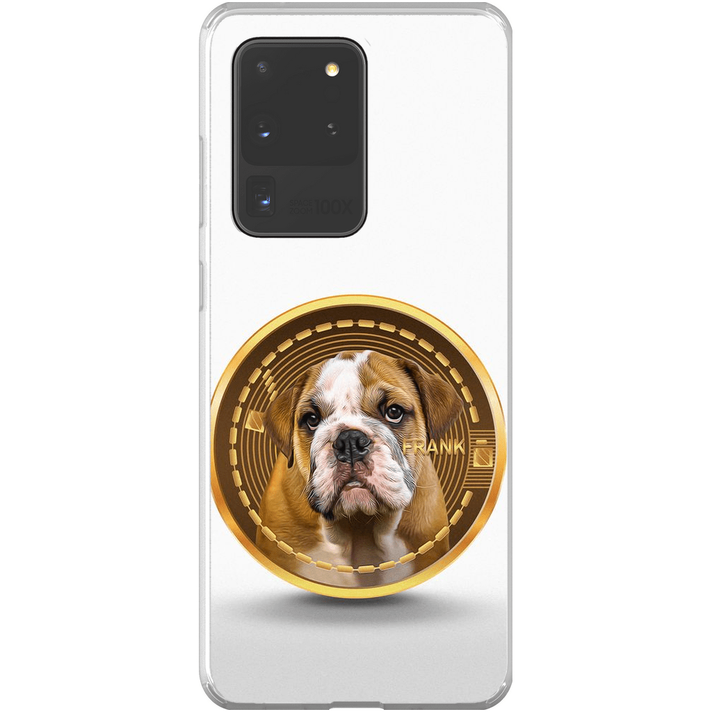 Funda para teléfono personalizada &#39;Crypto personalizado (tu perro)&#39;