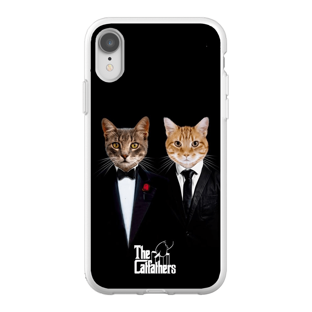 &#39;The Catfathers&#39; Personalized 2 Pet Phone Case