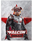 'Falcon Doggo' Personalized Pet Blanket