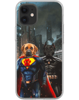 'Superdog & Batdog' Personalized 2 Pet Phone Case