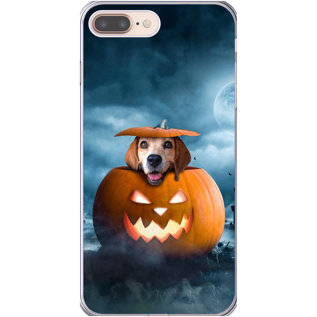 &#39;The Pawmpkin&#39; Personalized Phone Case