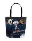 Bolsa de mano personalizada para 3 mascotas 'AC/Doggos'