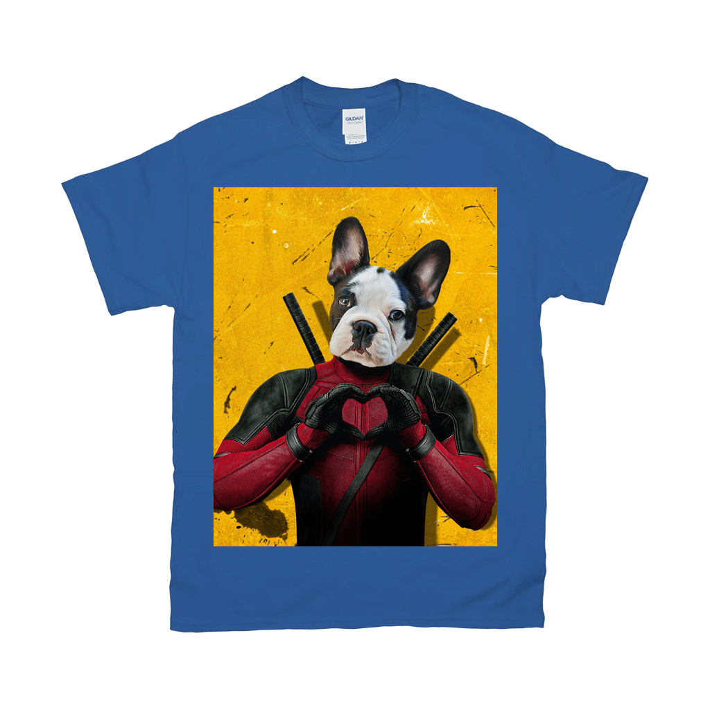 Camiseta personalizada para mascotas &#39;Deadpaw&#39;