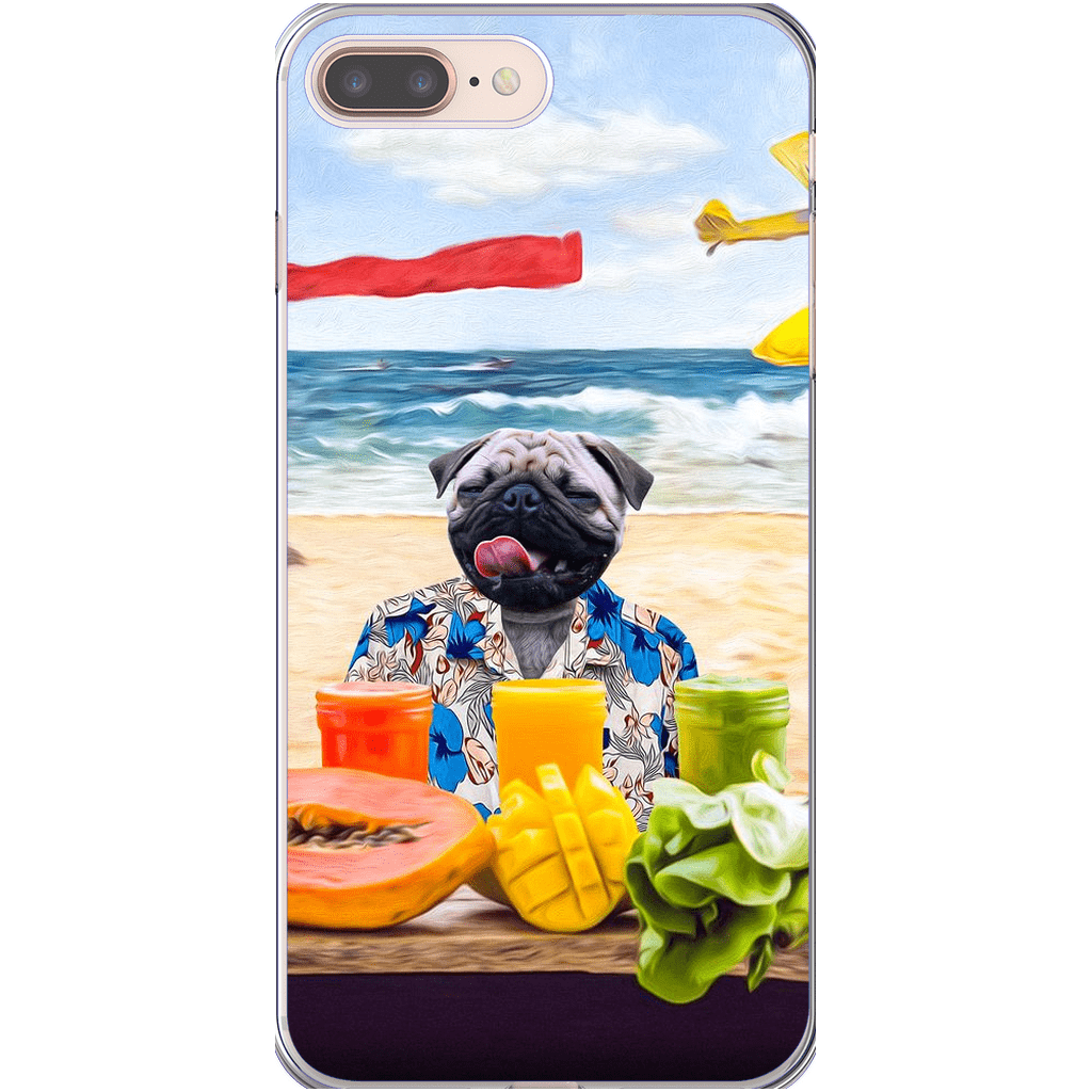 &#39;The Beach Dog&#39; Personalized Phone Case