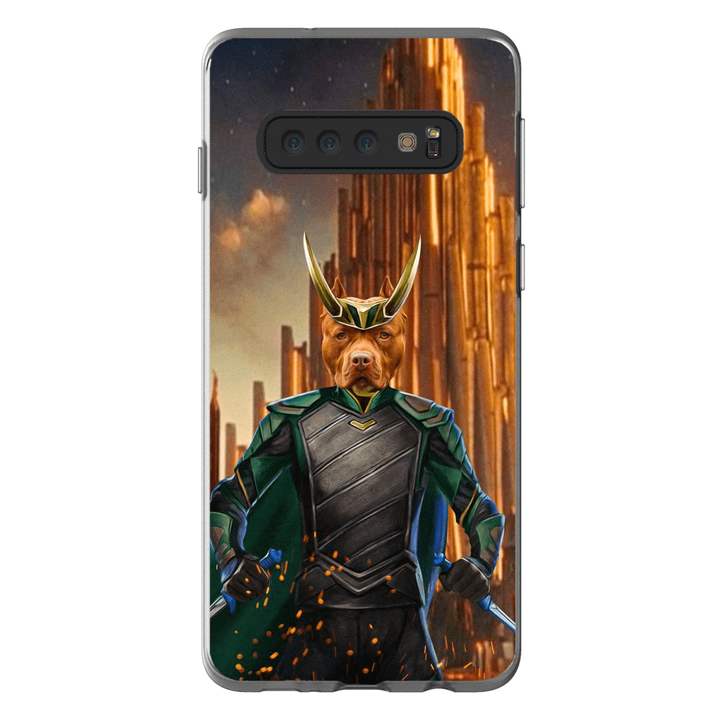 &#39;Loki Doggo&#39; Personalized Phone Case