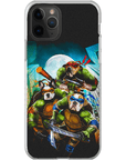 'Teenage Mutant Ninja Doggos' Personalized 3 Pet Phone Case