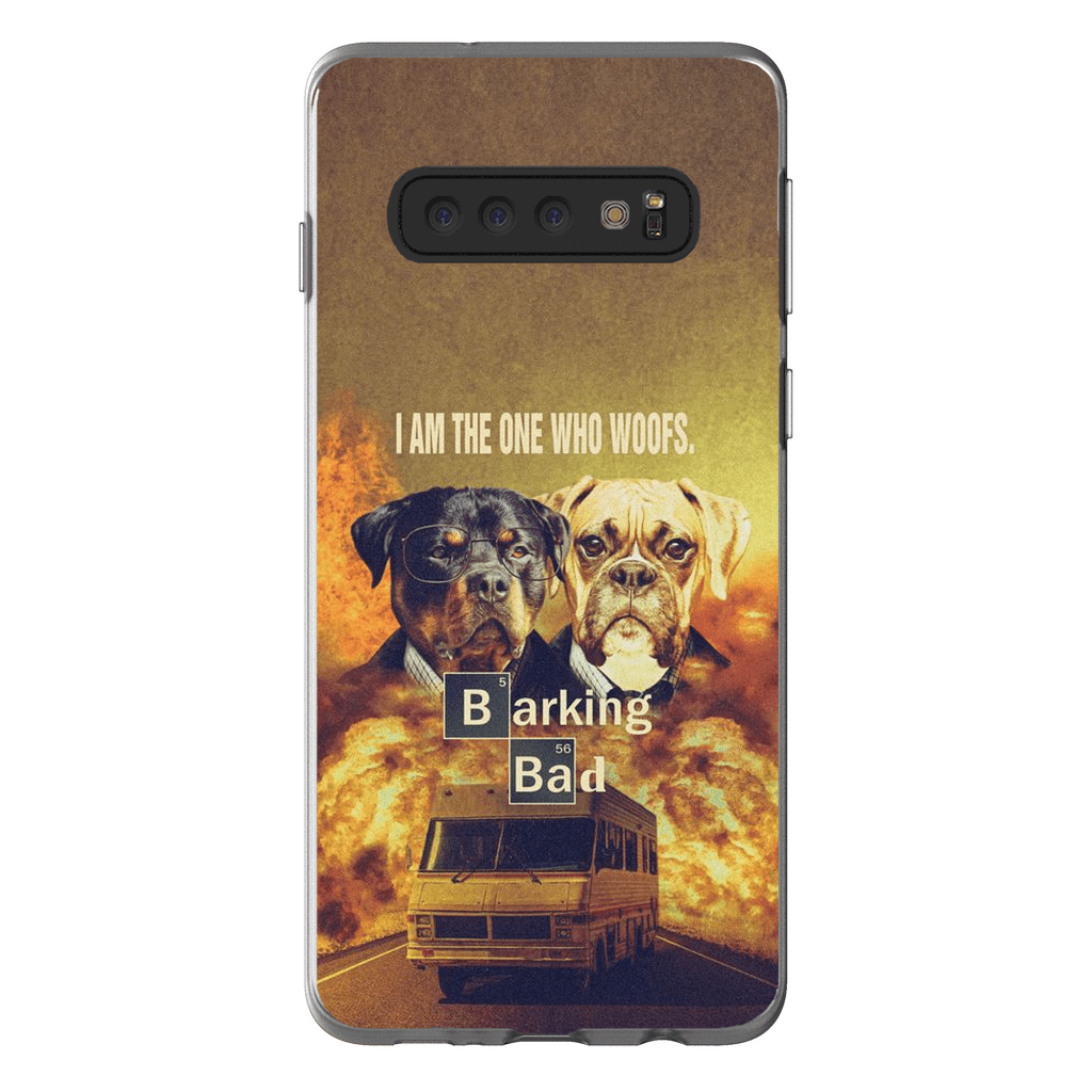 &#39;Barking Bad&#39; Personalized 2 Pet Phone Case