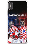 'Croatia Doggos' Personalized 2 Pet Phone Case