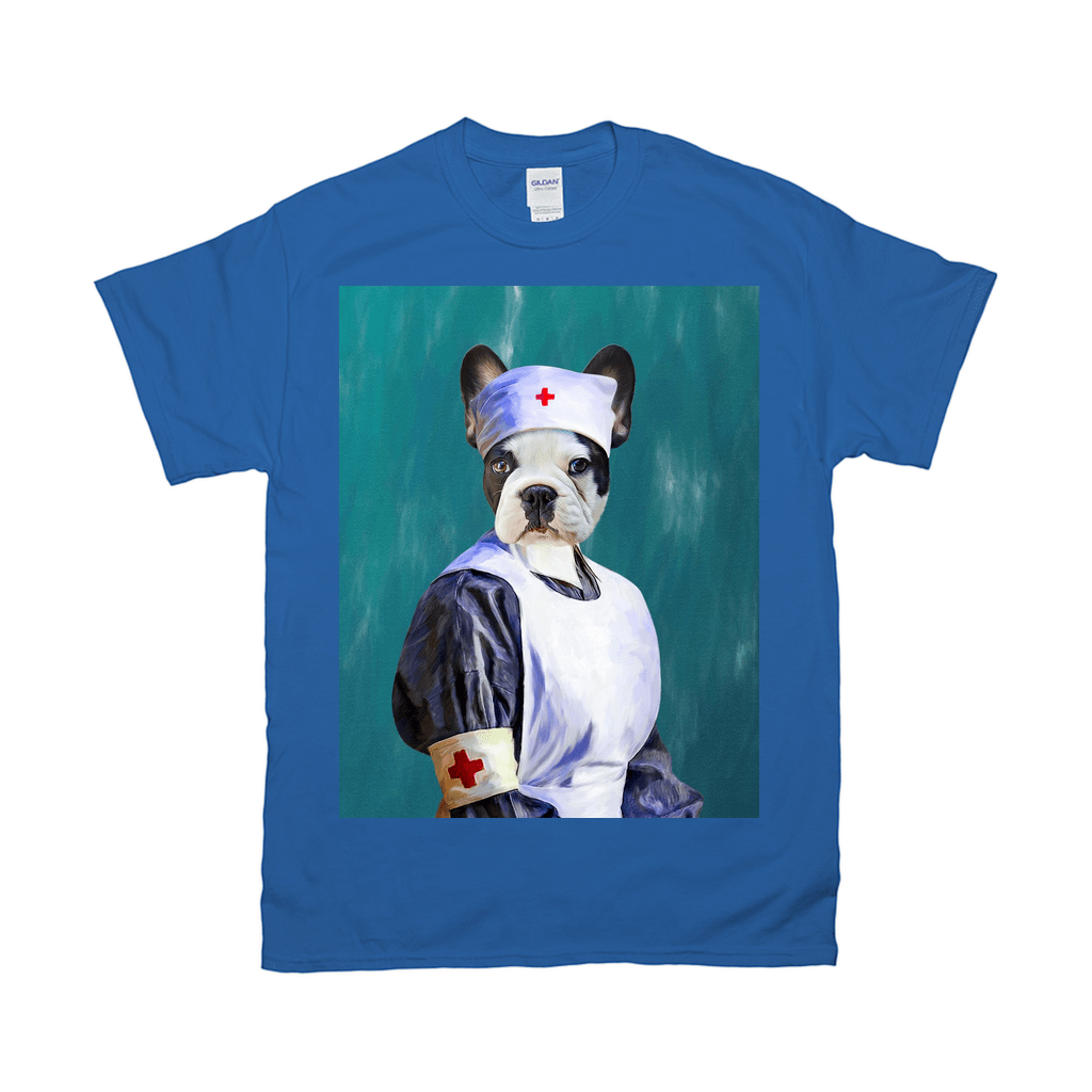 &#39;The Nurse&#39; Personalized Pet T-Shirt