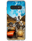 'Harley Wooferson' Funda personalizada para teléfono con 3 mascotas