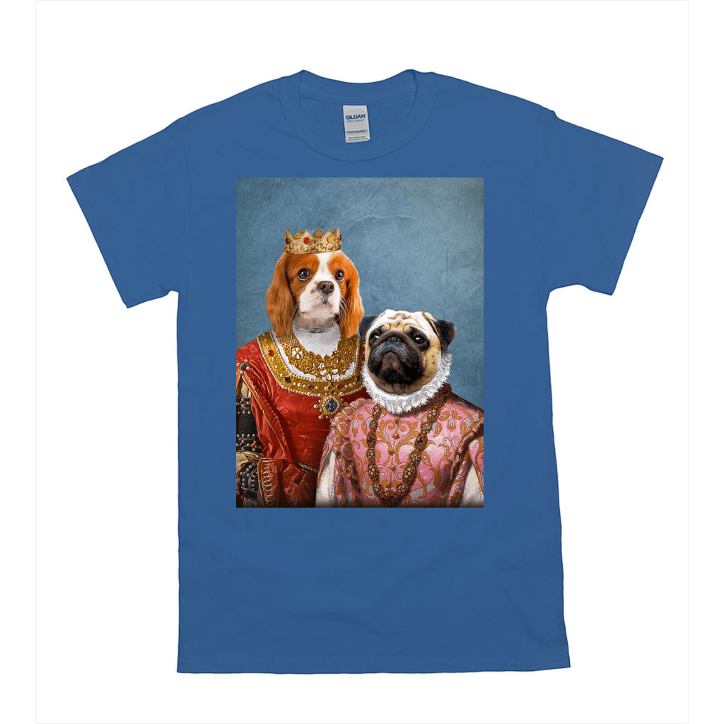 Camiseta personalizada con 2 mascotas &#39;Reina y Archiduquesa&#39; 