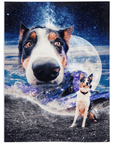 'Doggo in Space' Personalized Pet Blanket