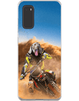 'The Motocross Rider' Personalized Phone Case