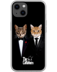 'The Catfathers' Personalized 2 Pet Phone Case