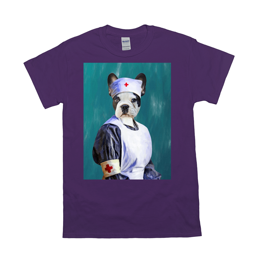 &#39;The Nurse&#39; Personalized Pet T-Shirt