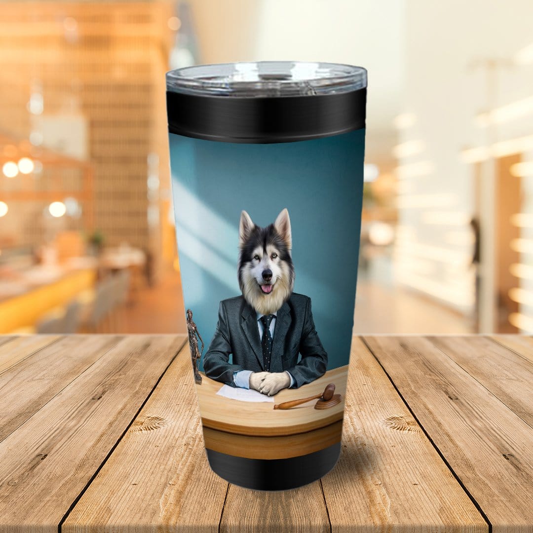 &#39;The Lawyer&#39; Personalized Tumbler