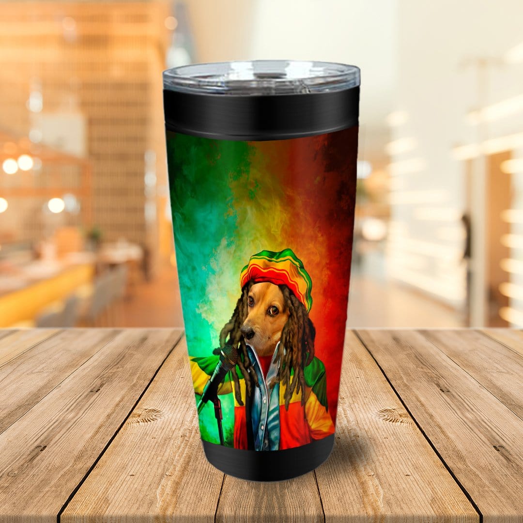 &#39;Dog Marley&#39; Personalized Tumbler