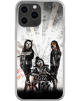 'Kiss Doggos' Personalized 3 Pet Phone Case