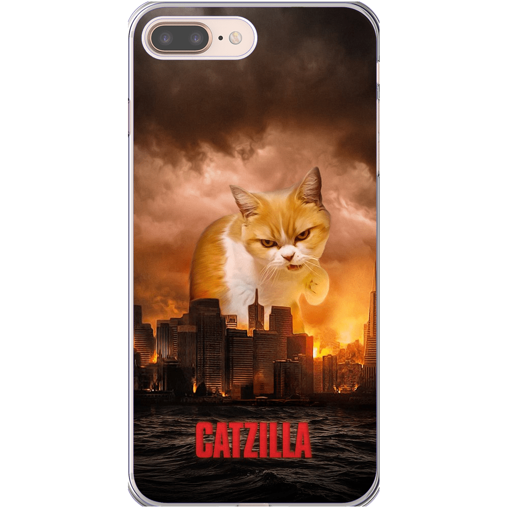 &#39;Catzilla&#39; Personalized Phone Case