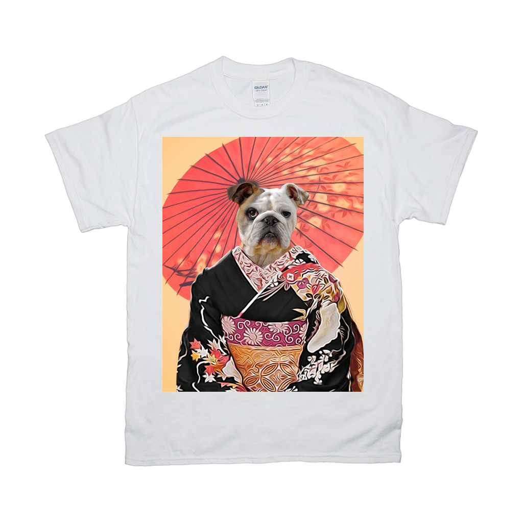 &#39;Memoirs Of Doggeisha&#39; Personalized Pet T-Shirt