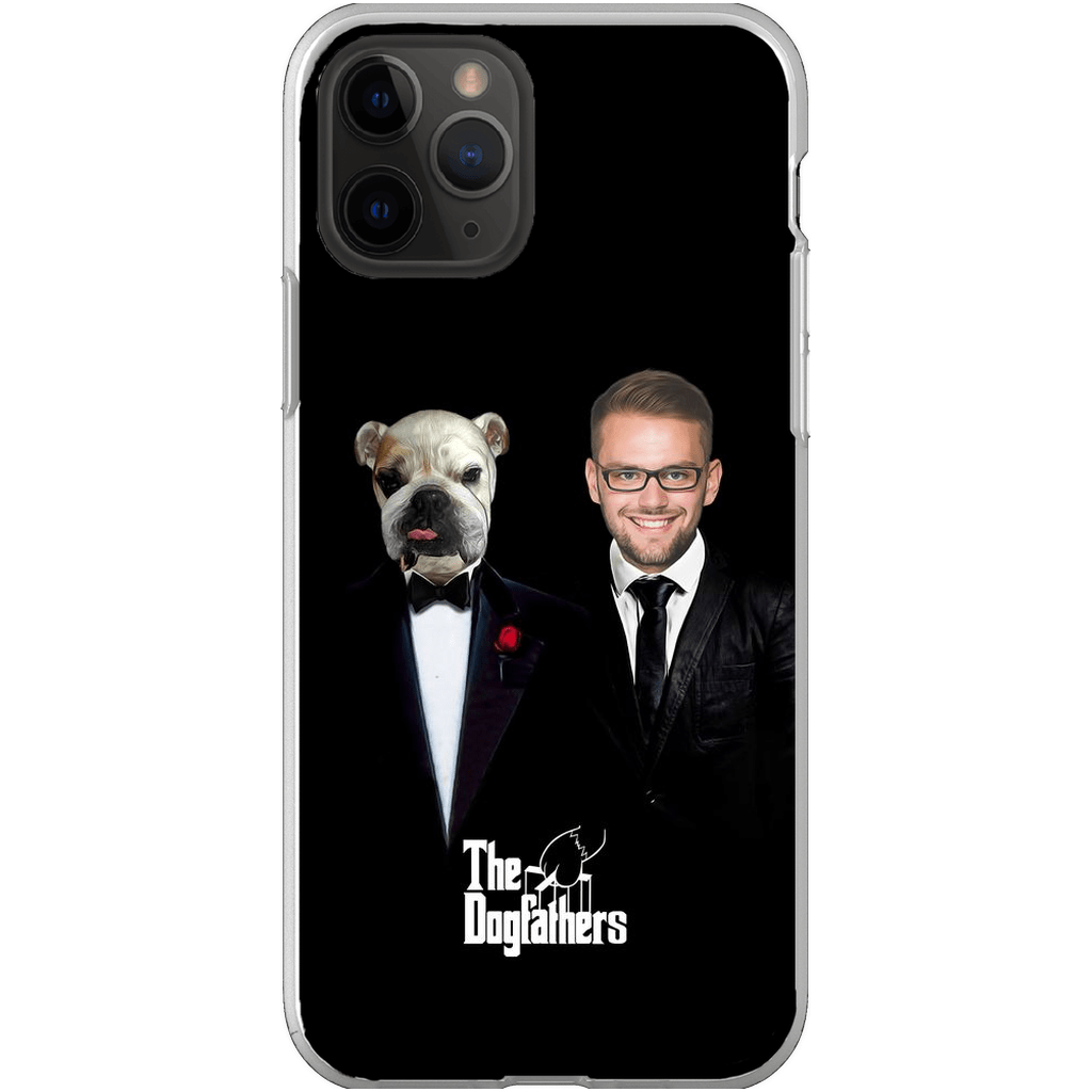 Funda personalizada para teléfono humano o mascota &#39;The Dogfathers&#39;