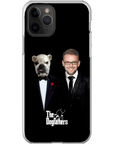 Funda personalizada para teléfono humano o mascota 'The Dogfathers'