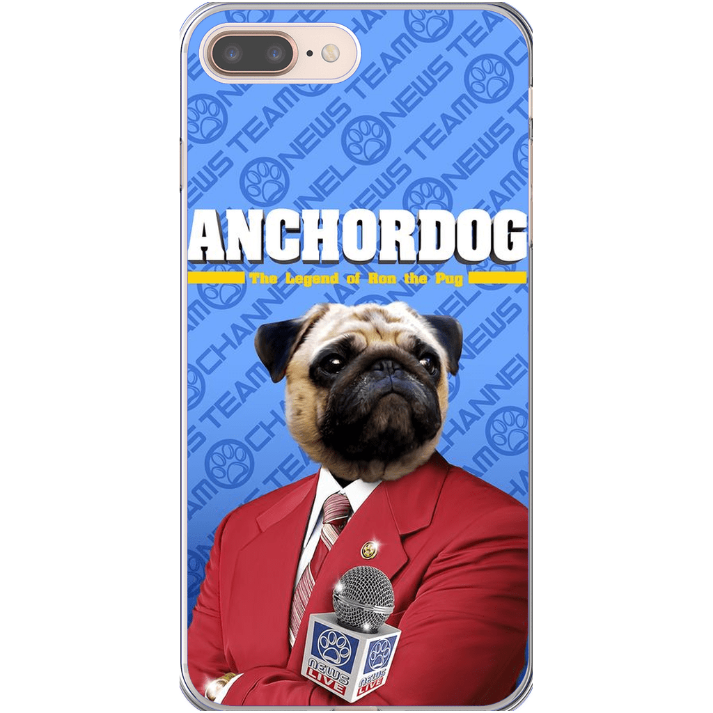 &#39;Anchordog&#39; Personalized Phone Case