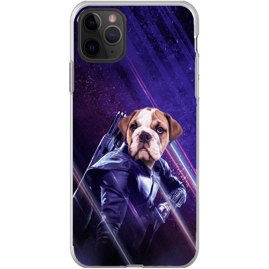 &#39;Hawkeye Doggo&#39; Personalized Phone Case