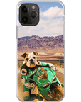 Funda para móvil personalizada 'Kawadawgi Rider'