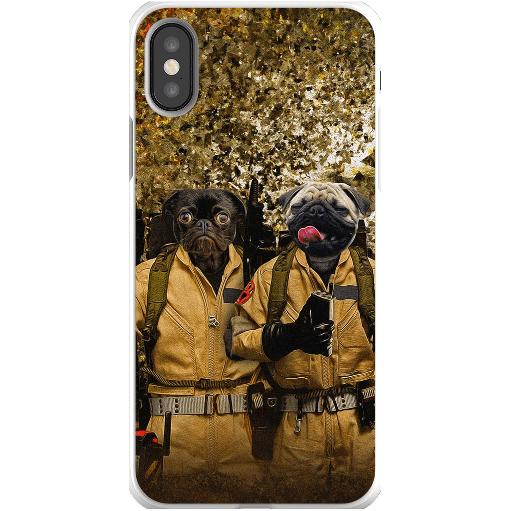 &#39;Dog Busters&#39; Personalized 2 Pets Phone Case