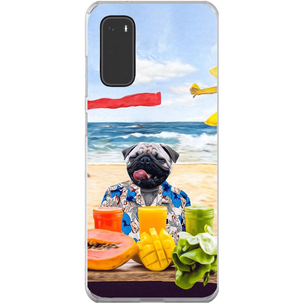 &#39;The Beach Dog&#39; Personalized Phone Case