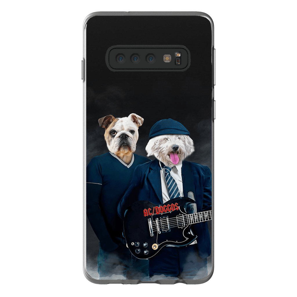 &#39;AC/Doggos&#39; Personalized 2 Pet Phone Case