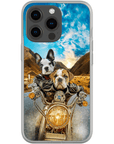 'Harley Wooferson' Personalized 2 Pets Phone Case