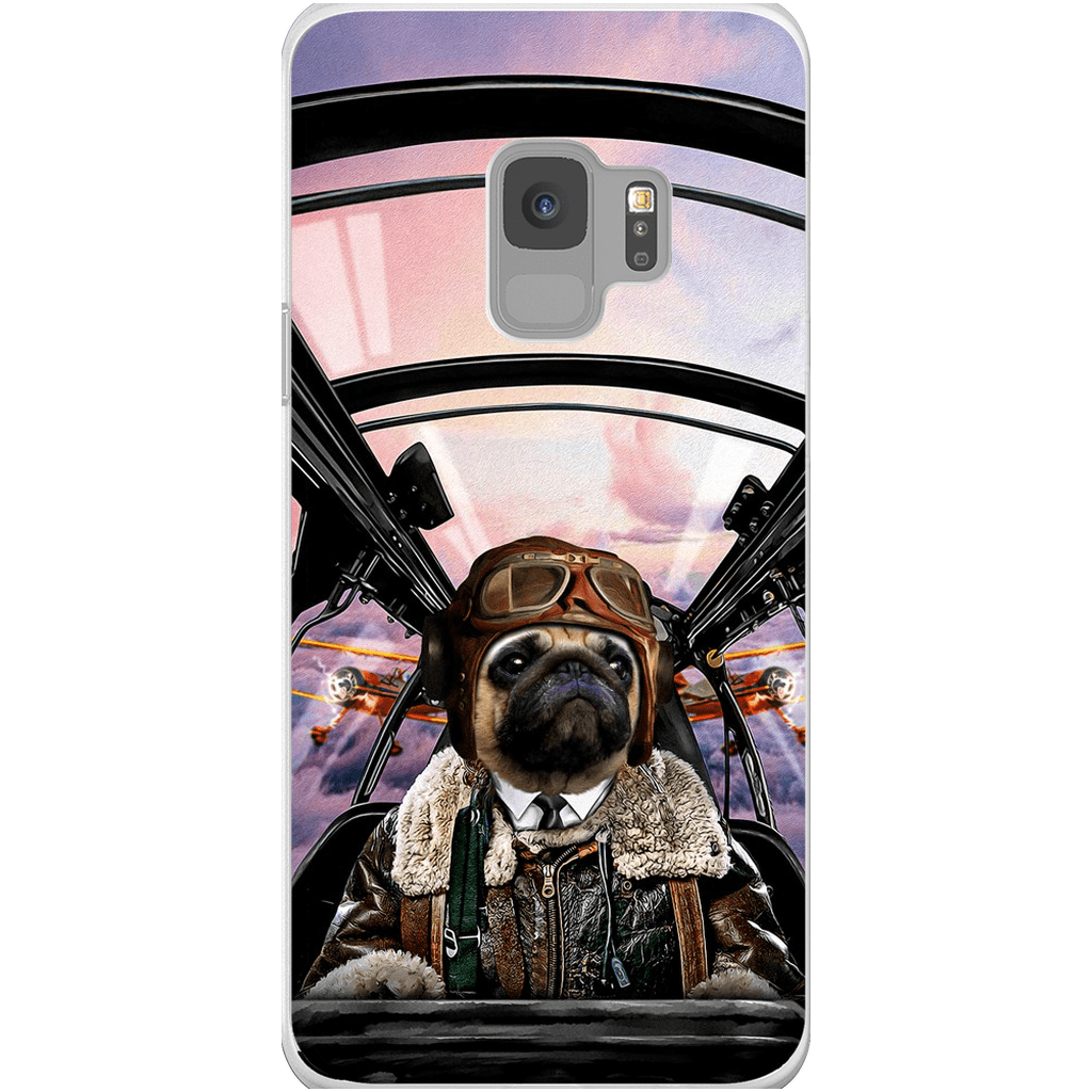 &#39;The Pilot&#39; Personalized Phone Case