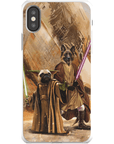 'Yodogg & Jedi-Doggo' Personalized 2 Pet Phone Case