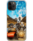 'Harley Wooferson' Funda personalizada para teléfono con 3 mascotas