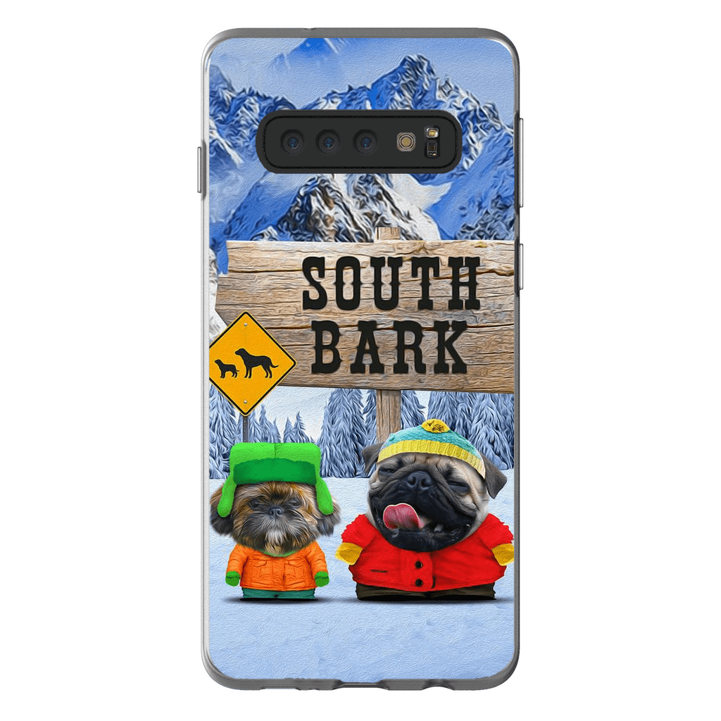 &#39;South Bark&#39; Personalized 2 Pet Phone Case