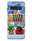 'South Bark' Personalized 2 Pet Phone Case