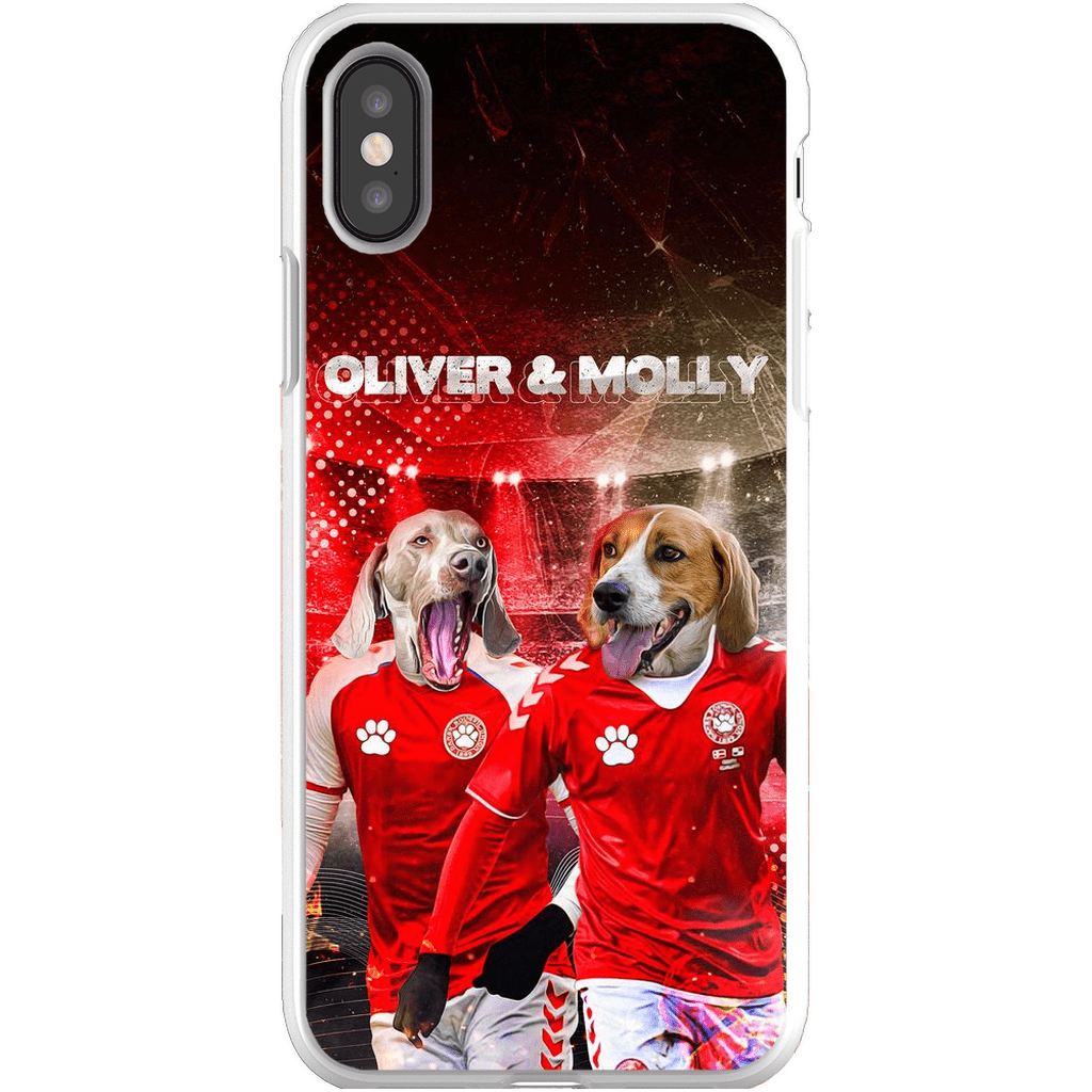 &#39;Denmark Doggos&#39; Personalized 2 Pet Phone Case