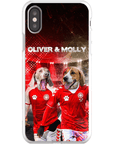 'Denmark Doggos' Personalized 2 Pet Phone Case