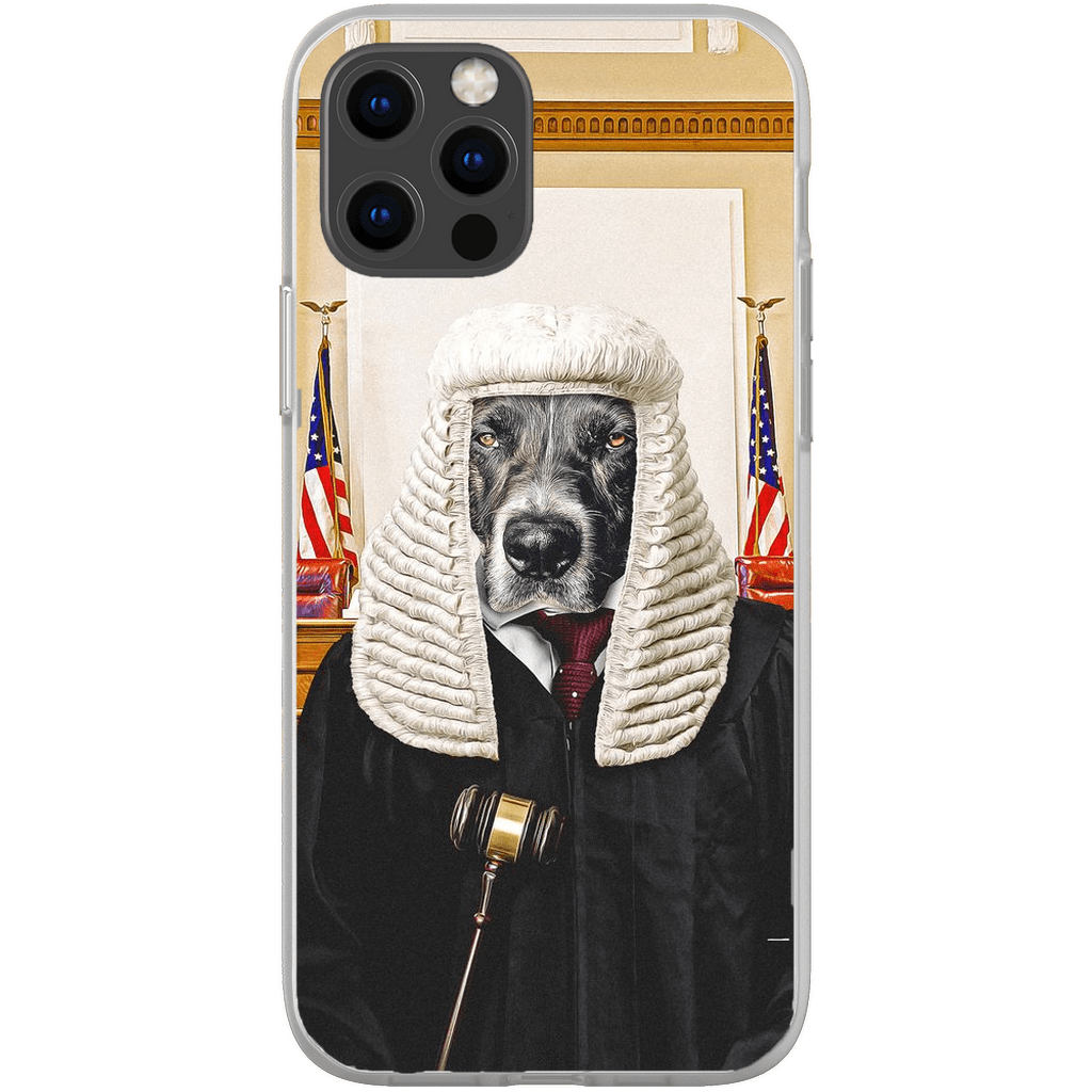 &#39;The Judge&#39; Personalized Phone Case