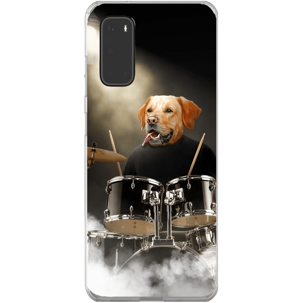 &#39;The Drummer&#39; Personalized Phone Case