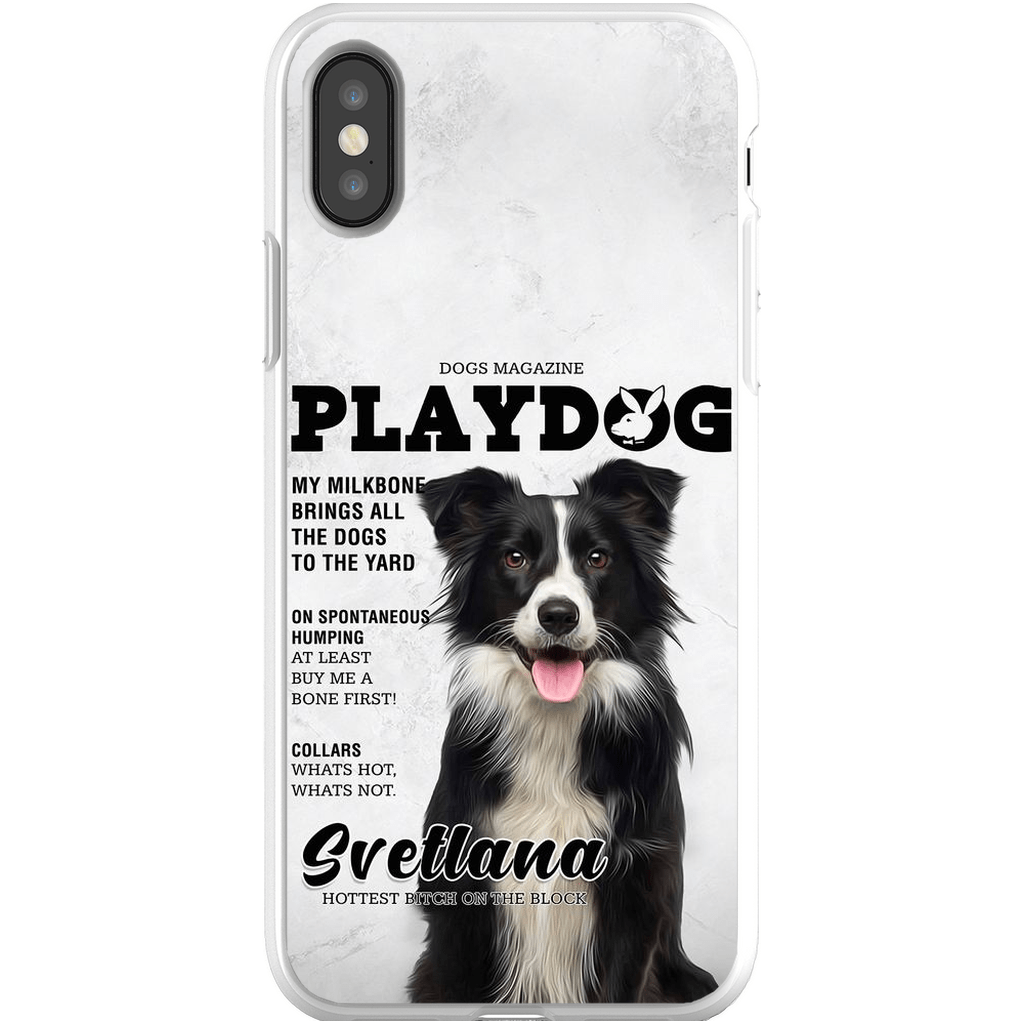 Funda para teléfono personalizada &#39;Playdog&#39;