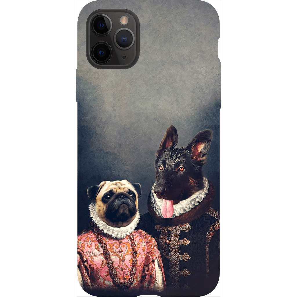 &#39;Duke and Archduchess&#39; Personalized 2 Pet Phone Case