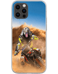 'The Motocross Rider' Personalized Phone Case