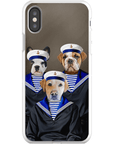 'The Sailors' Personalized 3 Pet Phone Case